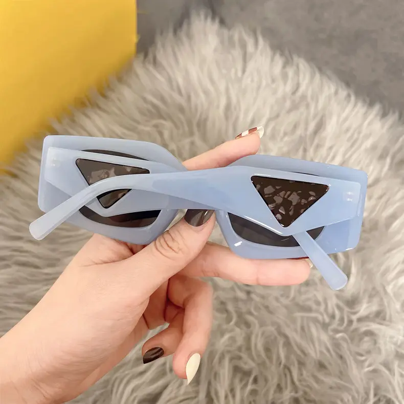 Men & Women European Sunglasses Black Rhinestone Fashion — feature 31