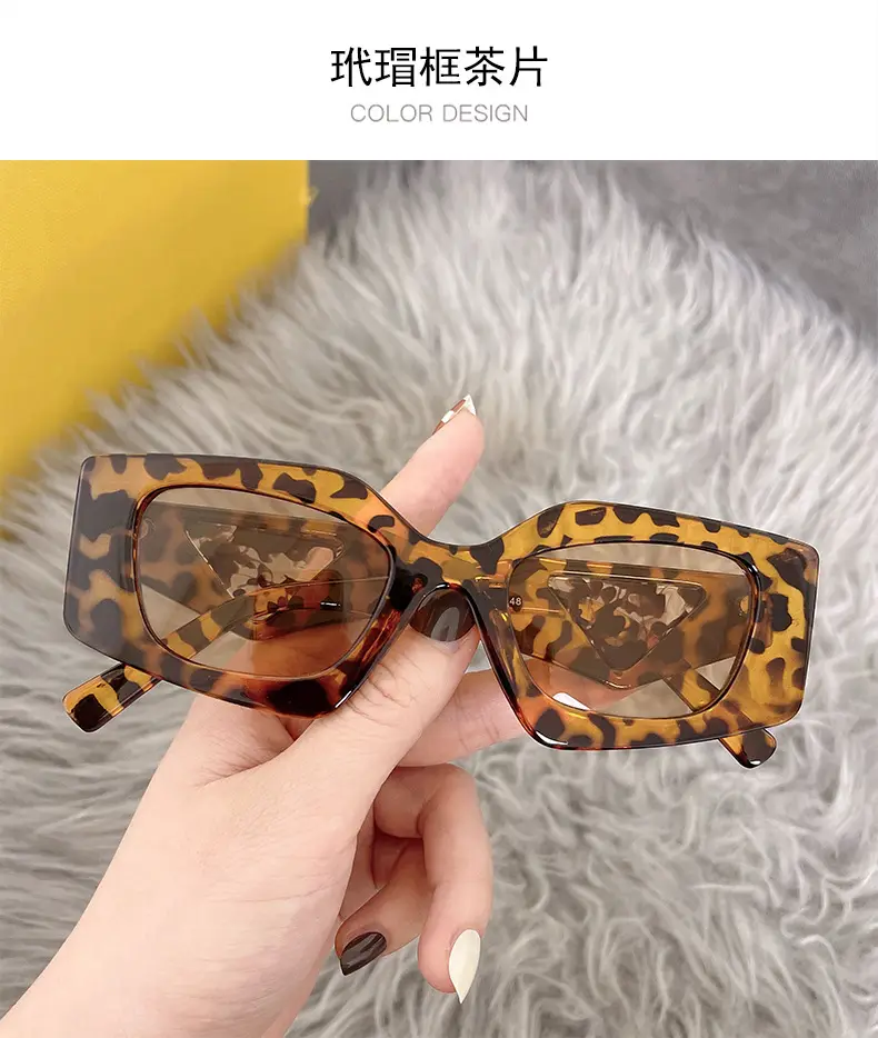 Men & Women European Sunglasses Black Rhinestone Fashion — feature 32