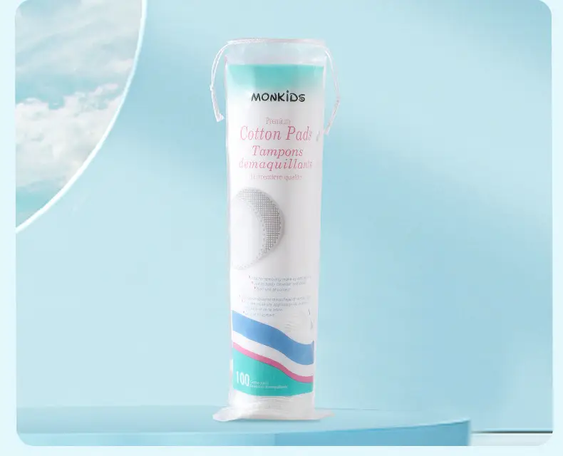 Double Sided Cotton Makeup Remover Sheet 6cm — feature 24