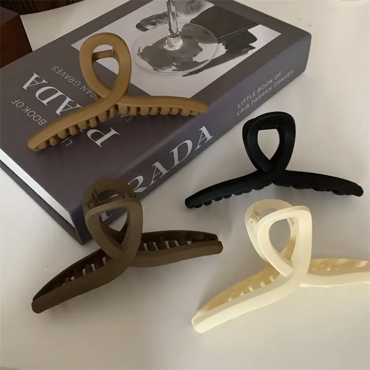 13cm Frosted Hair Clips for Women - Image 6