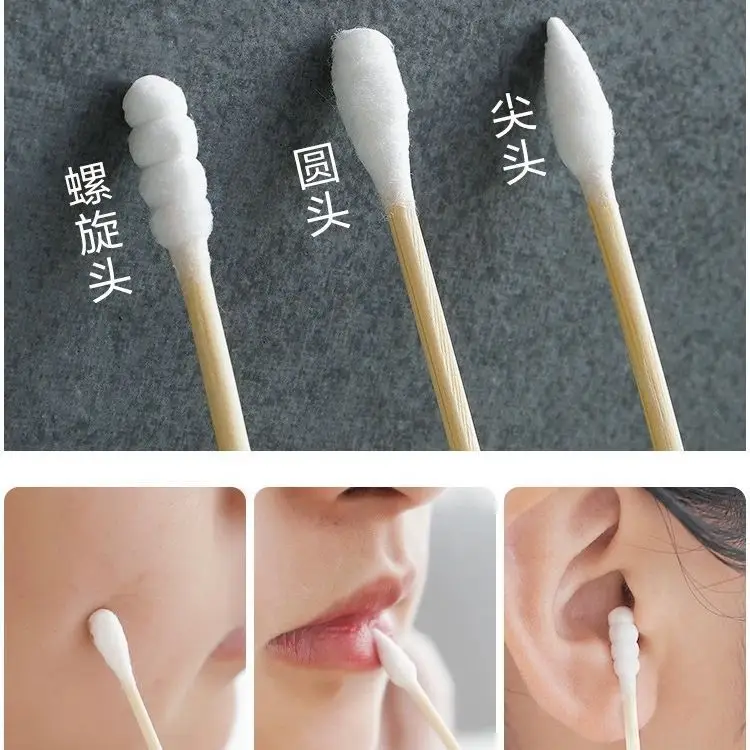 Double-Headed Cotton Ear Popping Swabs 100 Pack - Image 10