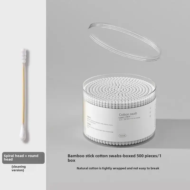 Double-Headed Cotton Ear Popping Swabs 100 Pack - Image 3
