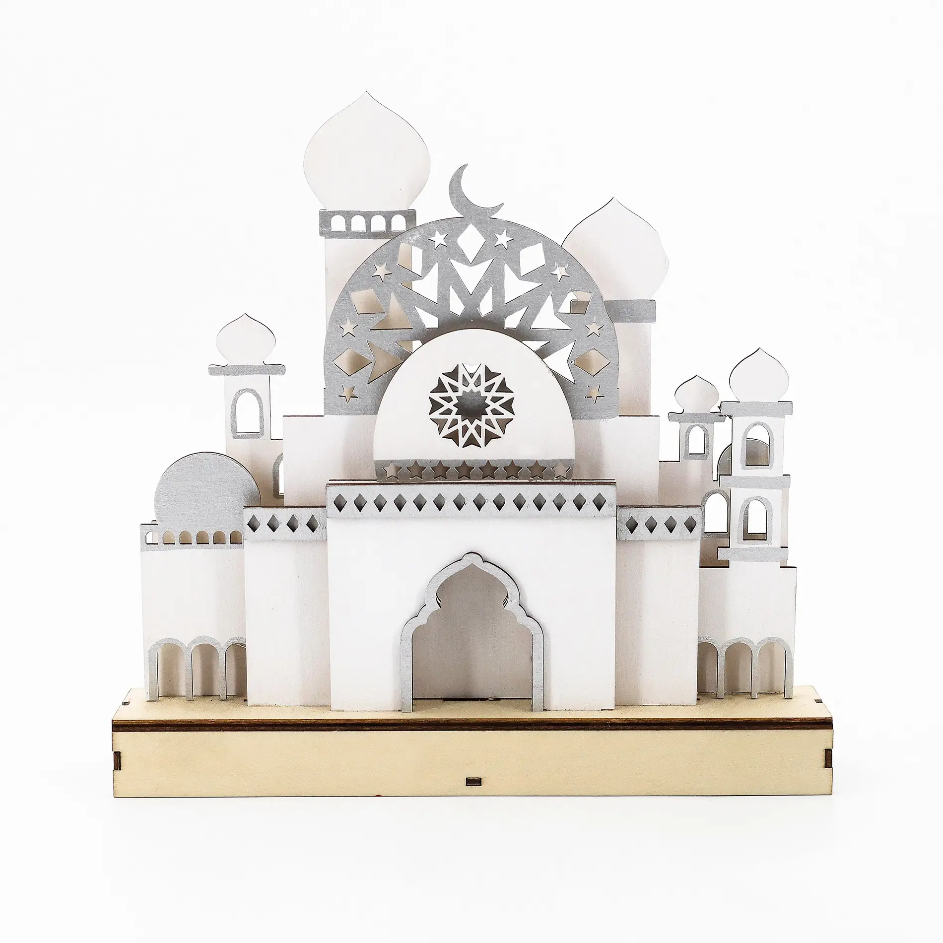 Wooden Islamic Mosque Lamp for Bedroom Decor — feature 4