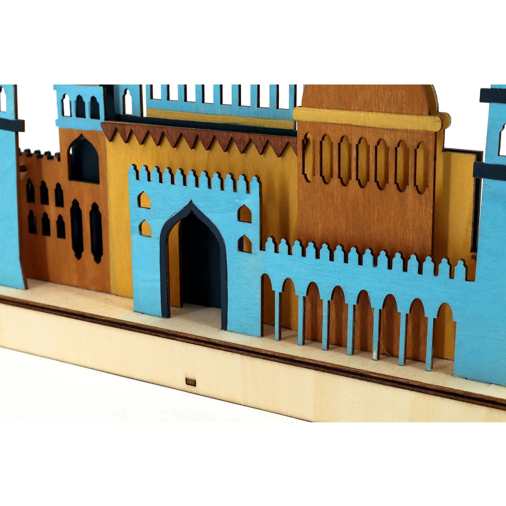 Wooden Islamic Mosque Lamp for Bedroom Decor — feature 9