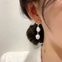 Natural Freshwater Pearl Tassel Earrings for Women — feature 9