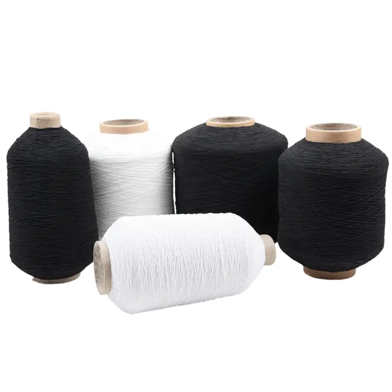 420D Spandex Elastic Thread, Fine Elastic Gathering Thread, 0.3mm High-Elastic Core-Spun Thread, Elastic Core-Spun Thread for Sewing Machine