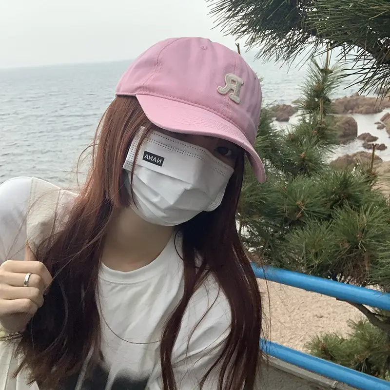 Green Women's Pink Baseball Cap with Logo Spring Autumn - Image 13