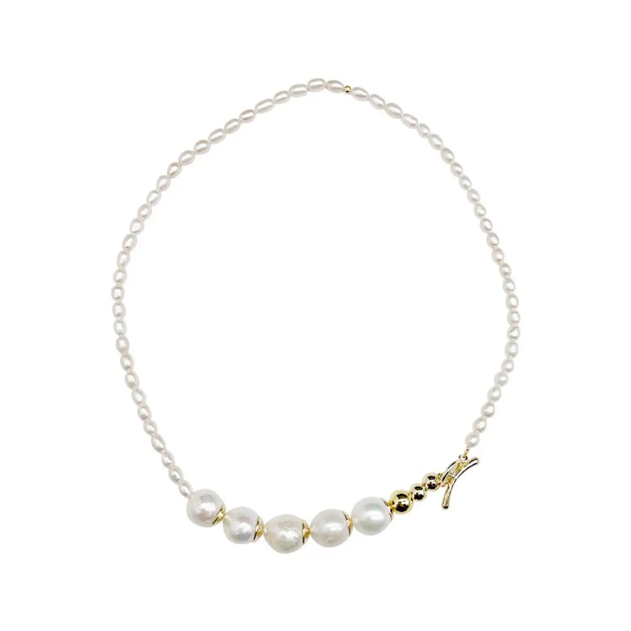 2022 New Year's Birth Year Pearl Buckle Necklace — feature 10