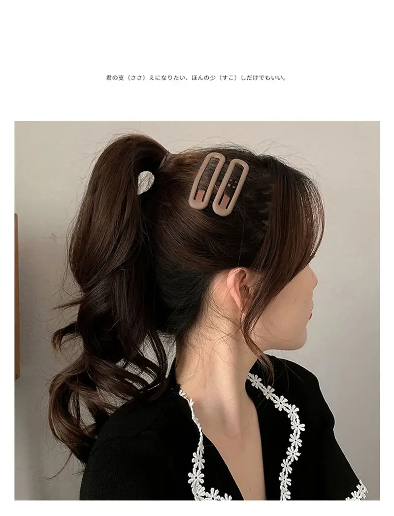 New Morandi Color Series BB Clip for Women's Hair — feature 30