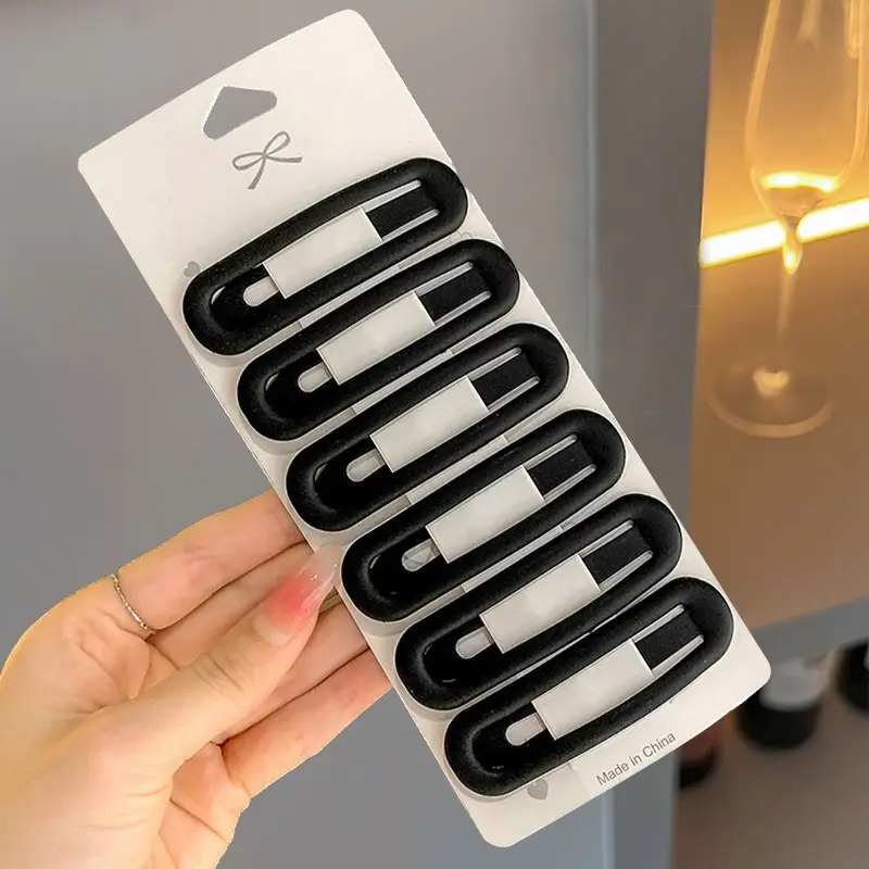 New Morandi Color Series BB Clip for Women's Hair