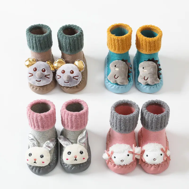 Winter Cartoon Baby Socks Non-Slip Soft Bottom - Image 6
