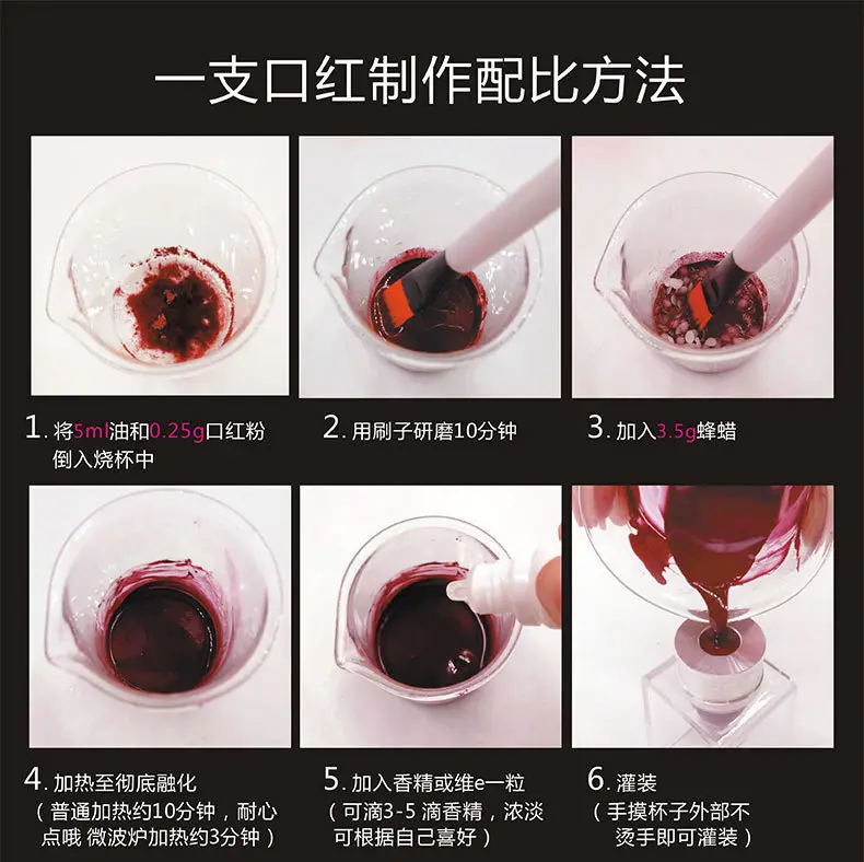 DIY Homemade Red Lipstick Powder Collection — feature 12