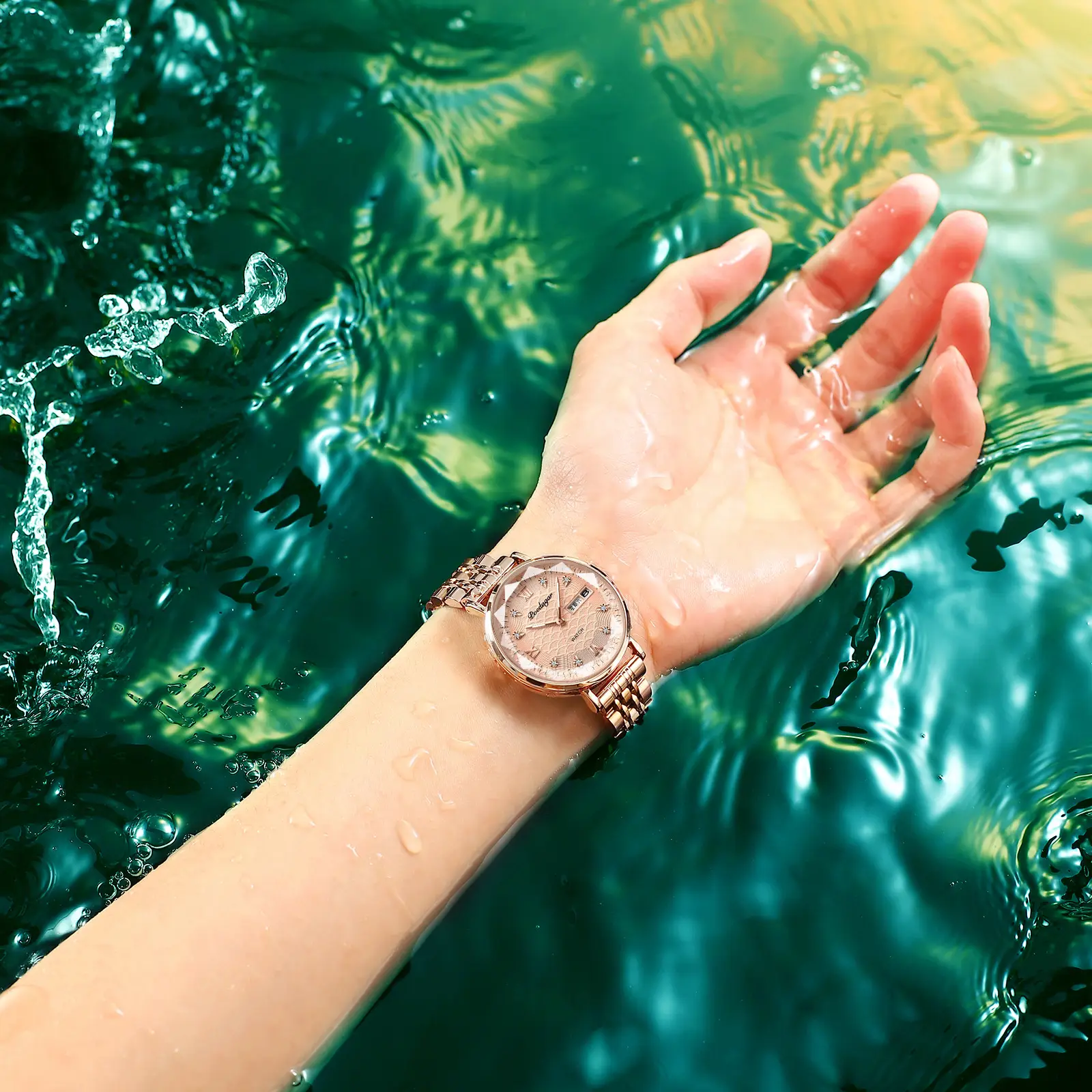Swiss Brand Women's Watch Waterproof Luminous Dual Calendar — feature 11