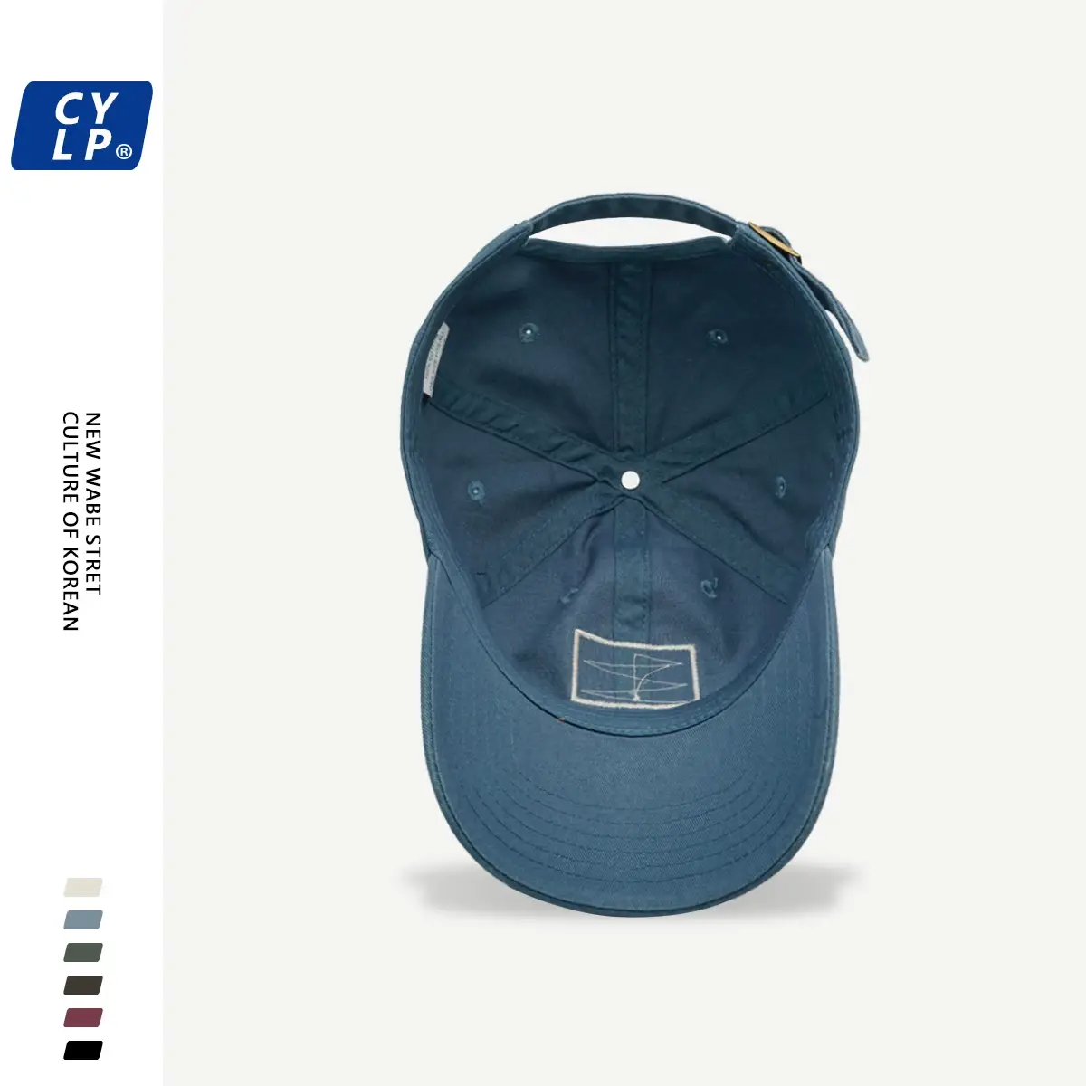 Men's Maroon Korean Style Baseball Cap Spring Summer — feature 16