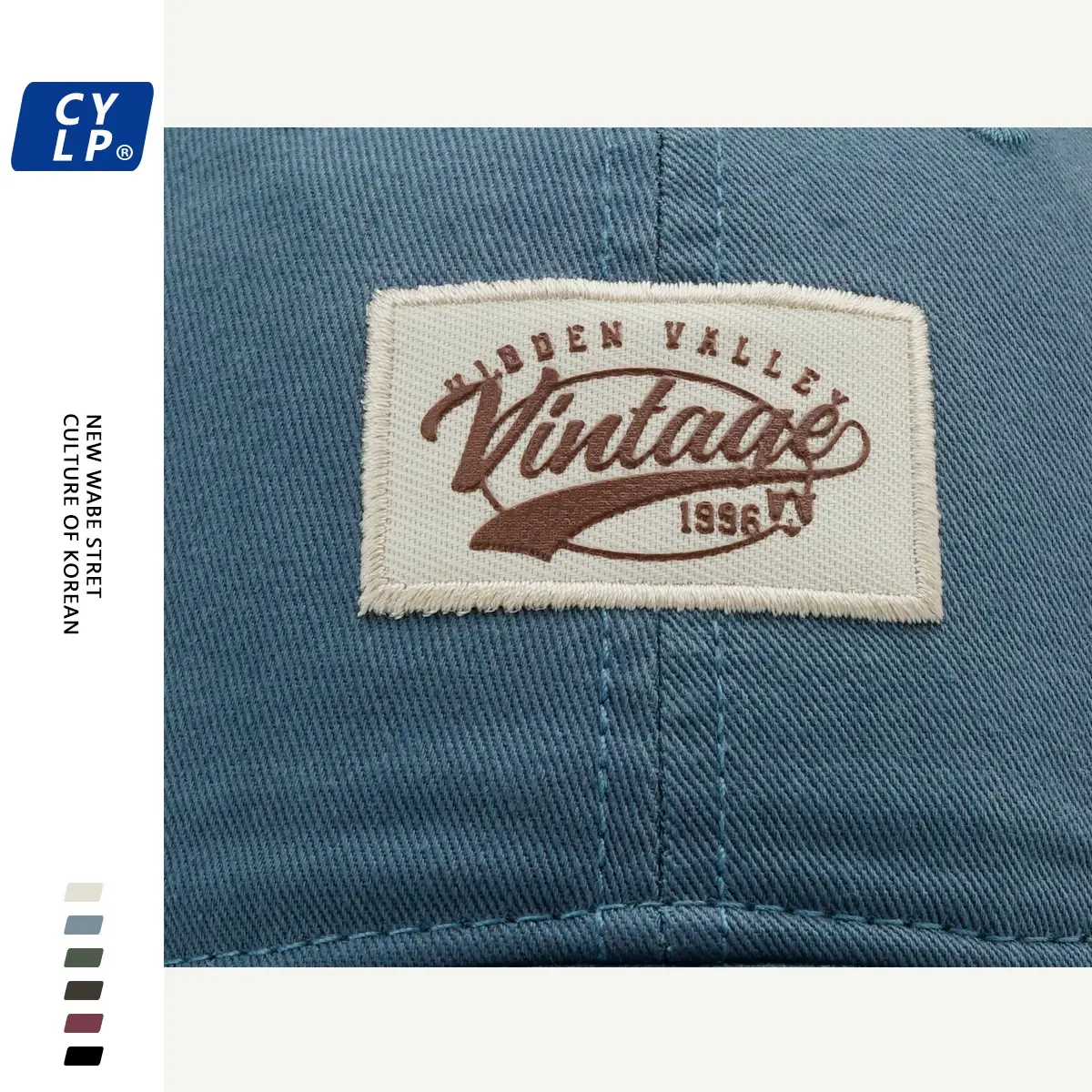 Men's Maroon Korean Style Baseball Cap Spring Summer — feature 17