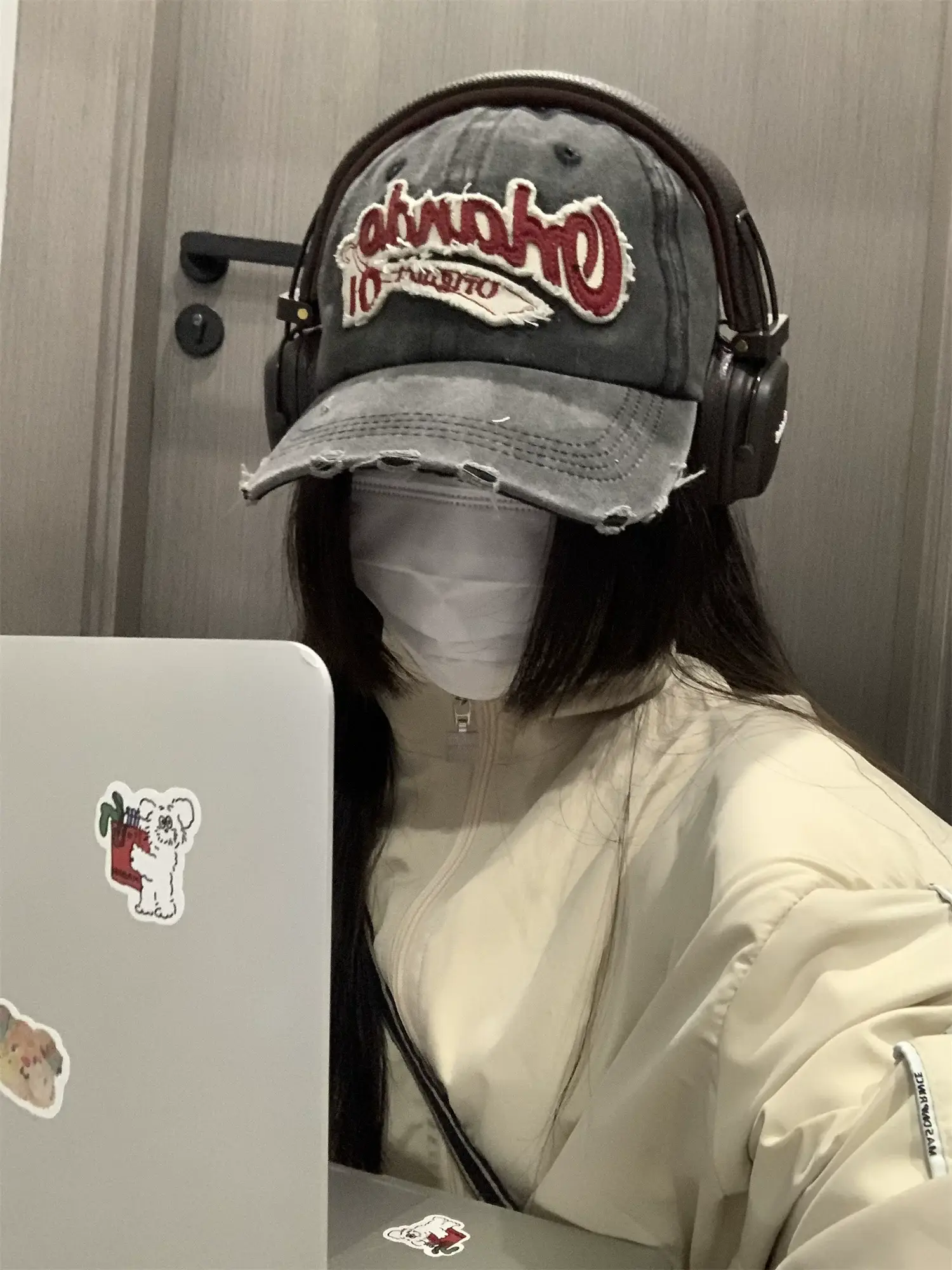 Vintage Ripped Cap "Wando Original" Embroidered — feature 13