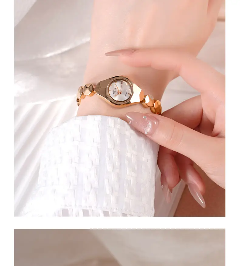 Women's Gedi Quartz Bracelet Watch Silver Water Resistant — feature 14