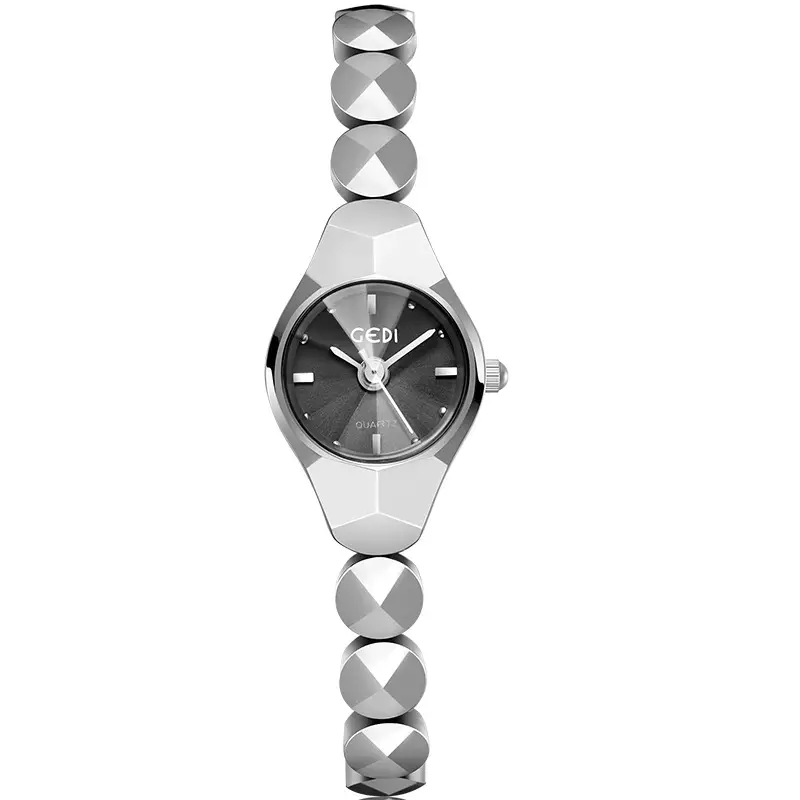 Women's Gedi Quartz Bracelet Watch Silver Water Resistant - Image 2