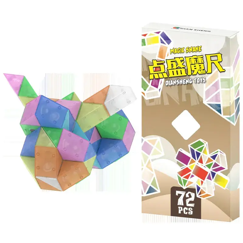 Diansheng Magic Ruler 72 Section Changeable Color Magic Toy - Image 10