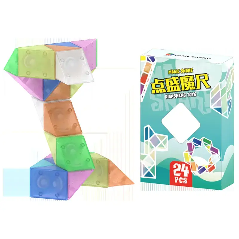Diansheng Magic Ruler 72 Section Changeable Color Magic Toy - Image 2