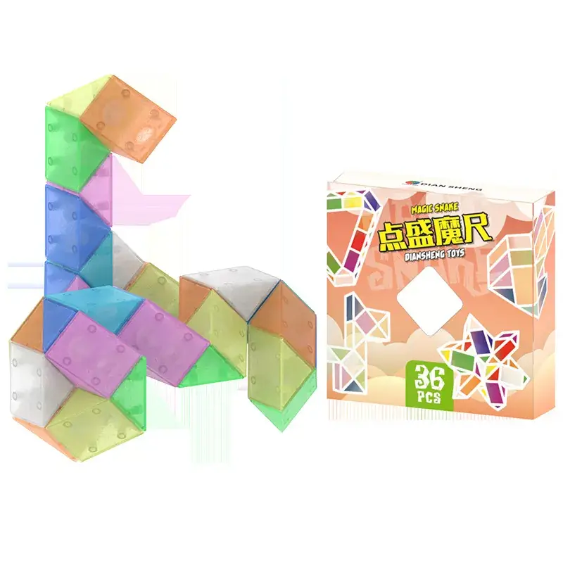 Diansheng Magic Ruler 72 Section Changeable Color Magic Toy - Image 4