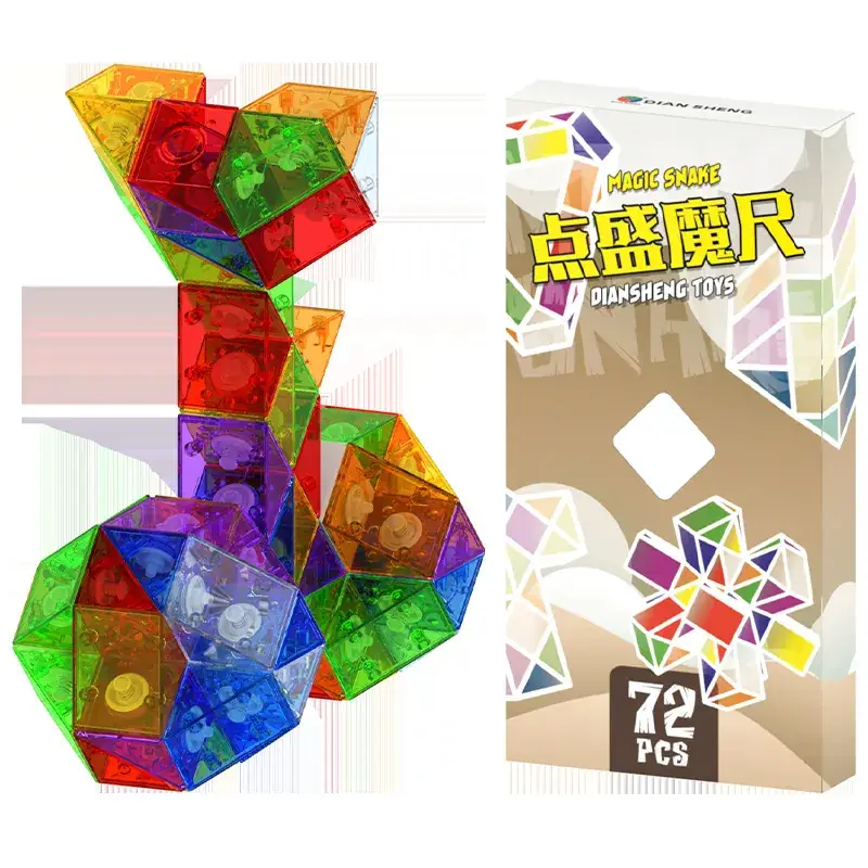Diansheng Magic Ruler 72 Section Changeable Color Magic Toy - Image 9