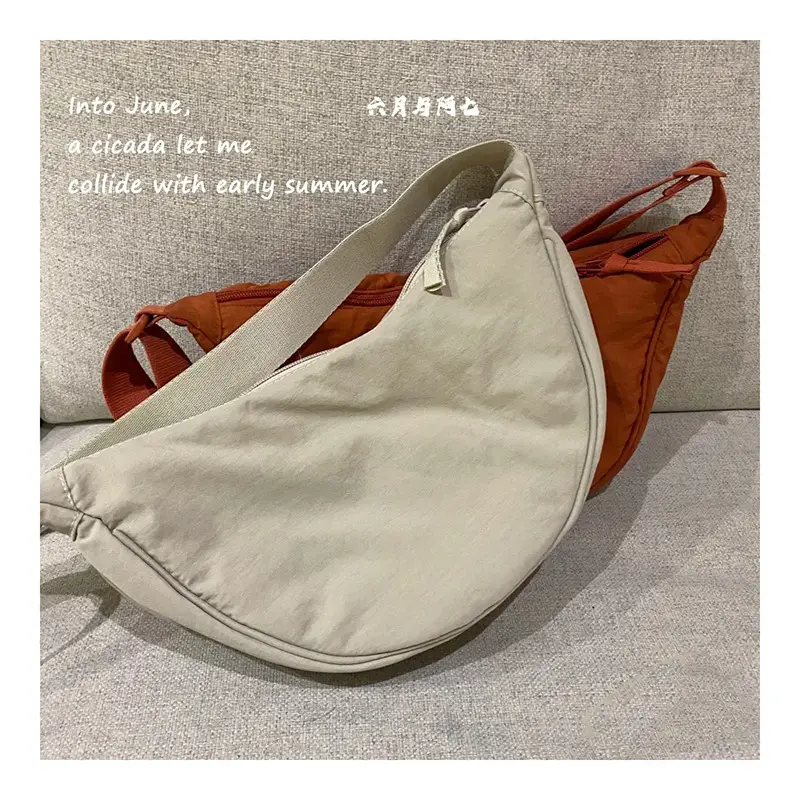 Blue Nylon Crossbody Bag for Students Women — feature 19
