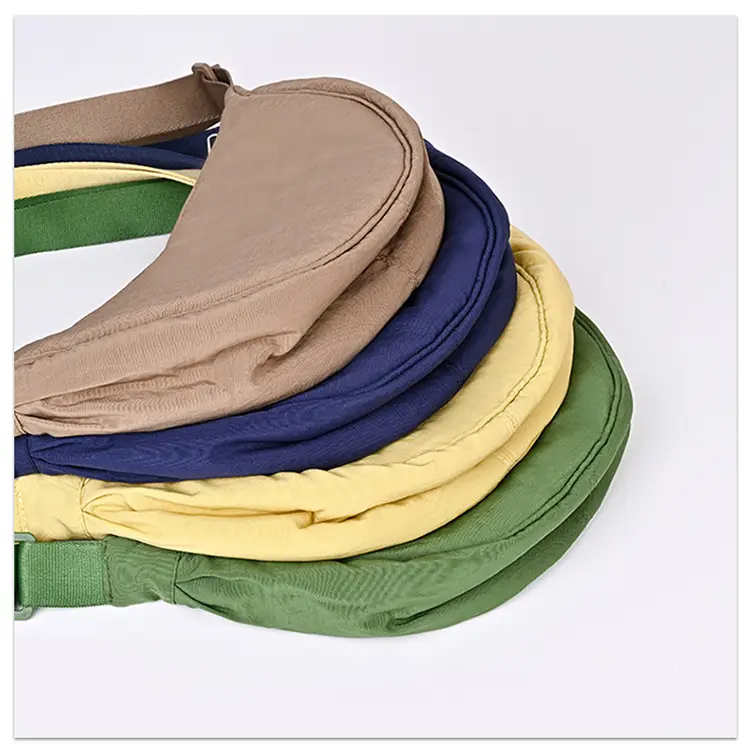 Blue Nylon Crossbody Bag for Students Women — feature 2