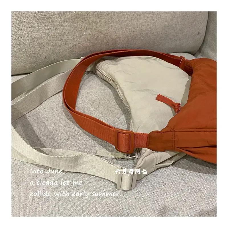 Blue Nylon Crossbody Bag for Students Women — feature 20