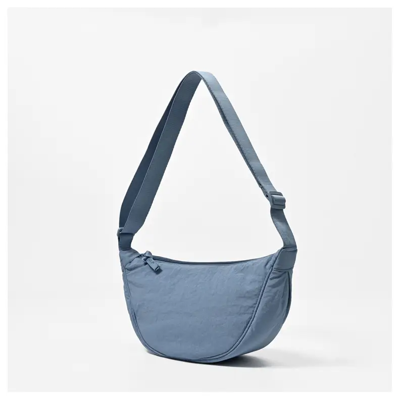 Blue Nylon Crossbody Bag for Students Women — feature 40