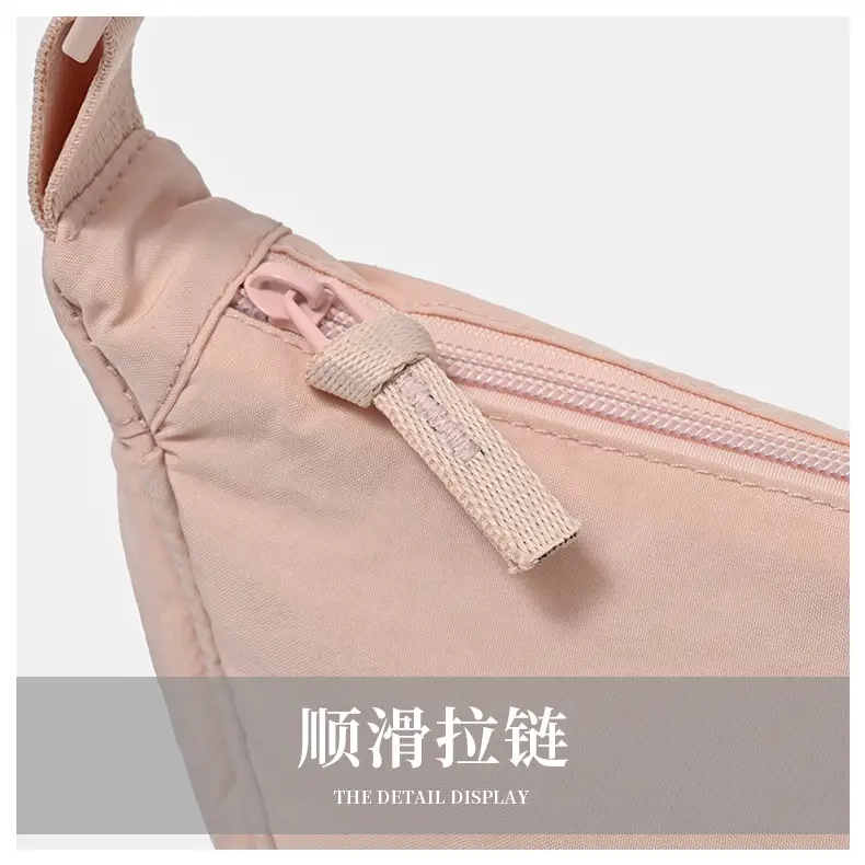 Blue Nylon Crossbody Bag for Students Women — feature 44