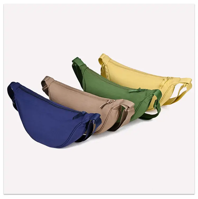 Blue Nylon Crossbody Bag for Students Women — feature 5