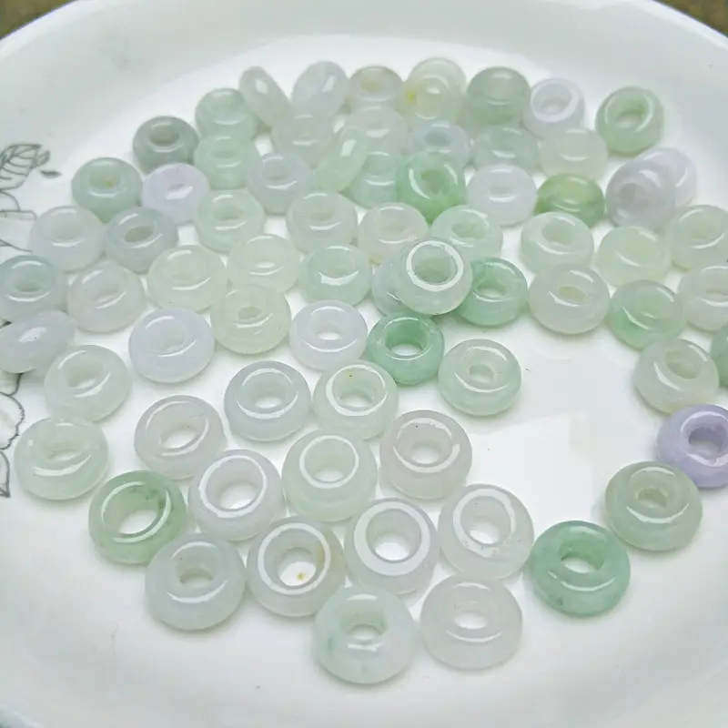 Natural Emerald Small Rings for DIY Bracelets & Abacus — feature 3