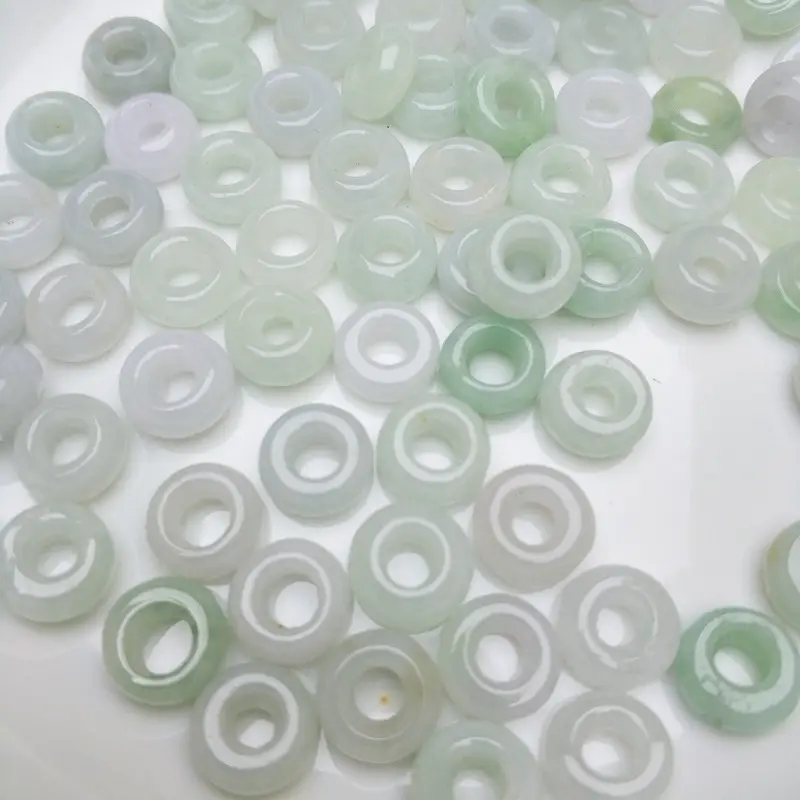 Natural Emerald Small Rings for DIY Bracelets & Abacus — feature 4