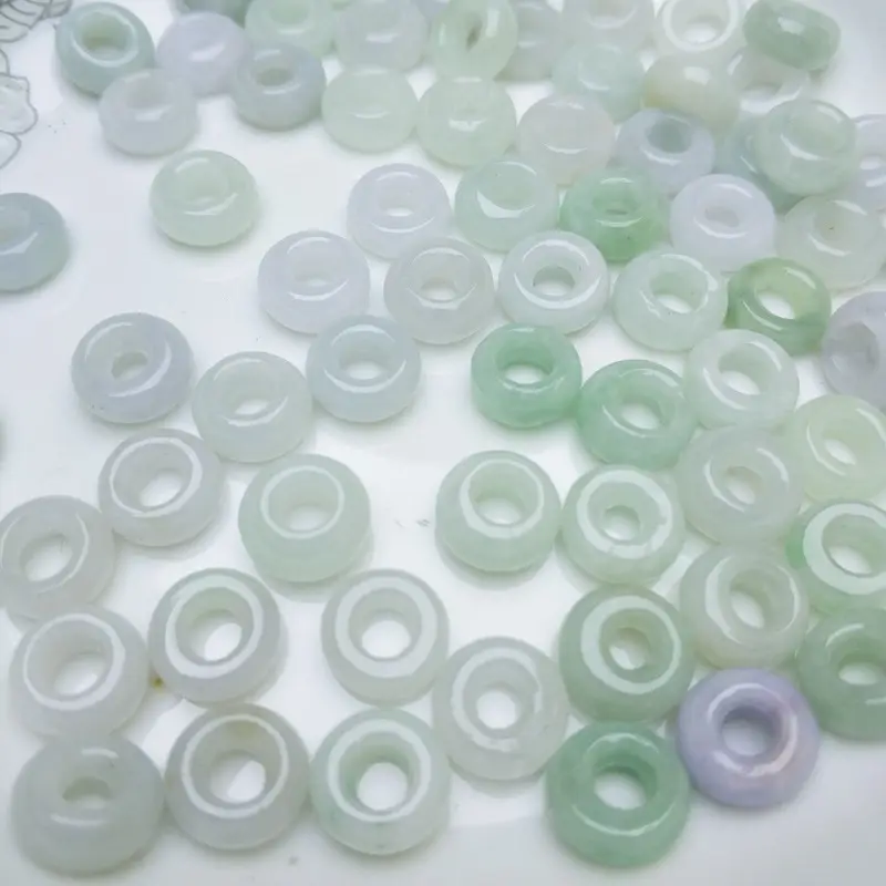 Natural Emerald Small Rings for DIY Bracelets & Abacus — feature 6