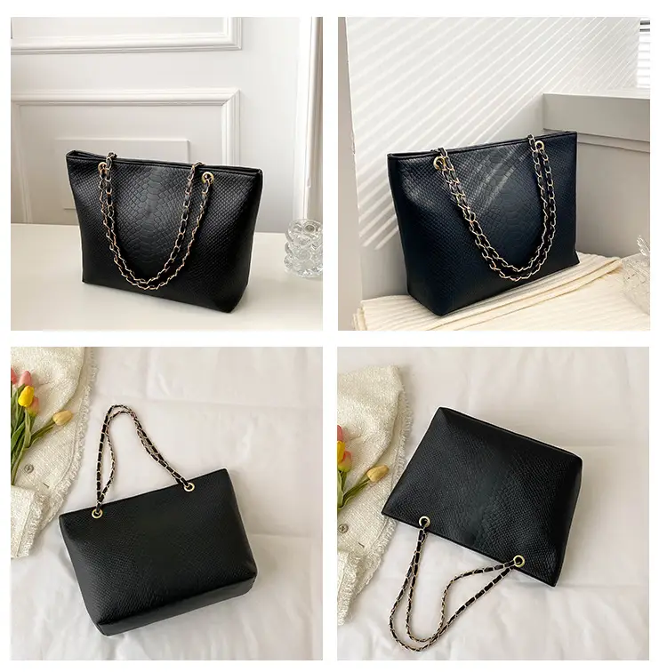 2022 Women's Beige Chain Shoulder Bag Casual Tote — feature 10