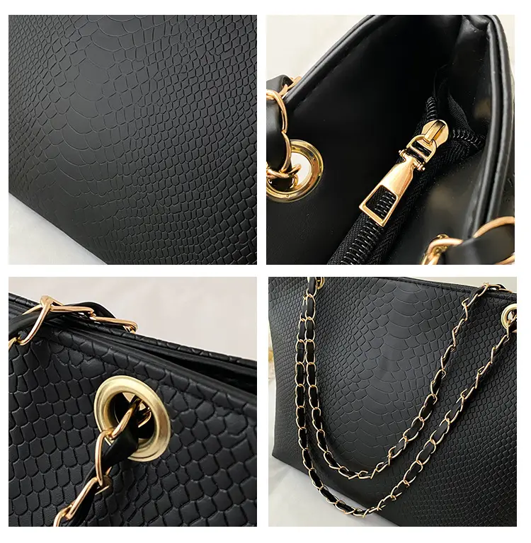 2022 Women's Beige Chain Shoulder Bag Casual Tote — feature 11
