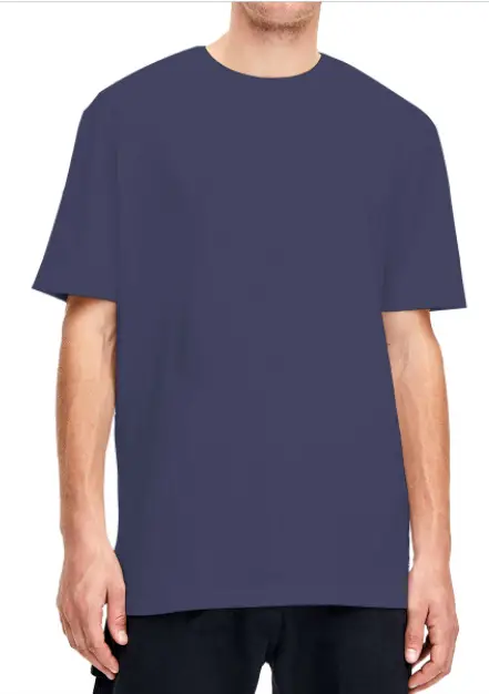 Men Green Cotton T-Shirt Short Sleeve Round Neck 160g - Image 10
