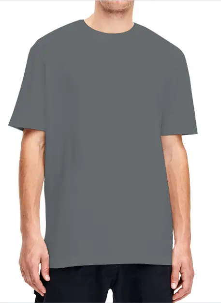 Men Green Cotton T-Shirt Short Sleeve Round Neck 160g - Image 20