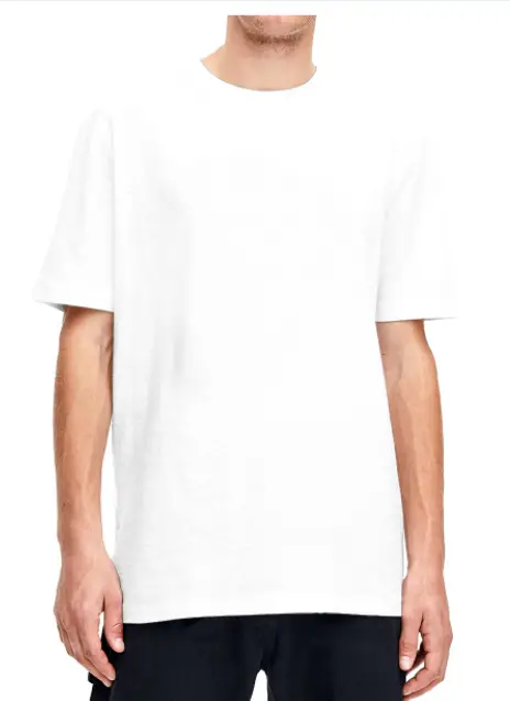 Men Green Cotton T-Shirt Short Sleeve Round Neck 160g - Image 5