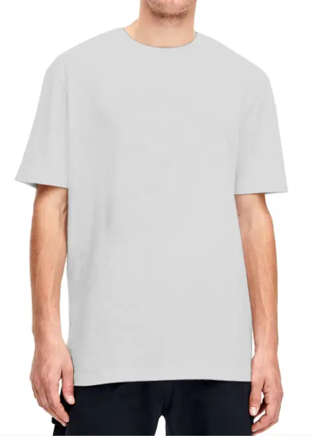 Men Green Cotton T-Shirt Short Sleeve Round Neck 160g - Image 8