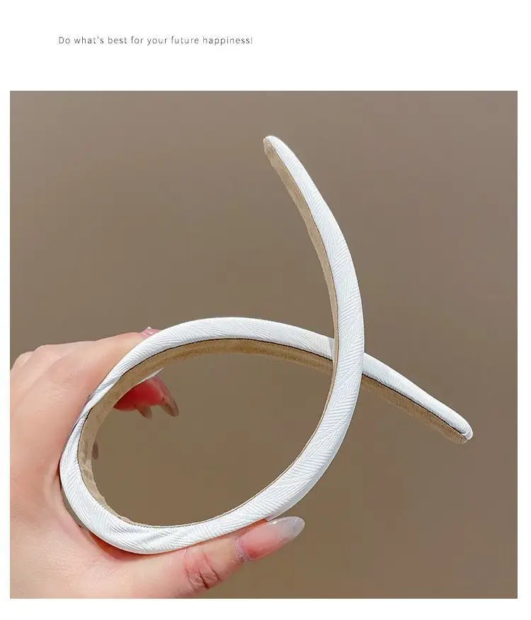 Women's Retro French Style Pearl Headband Blue White — feature 14