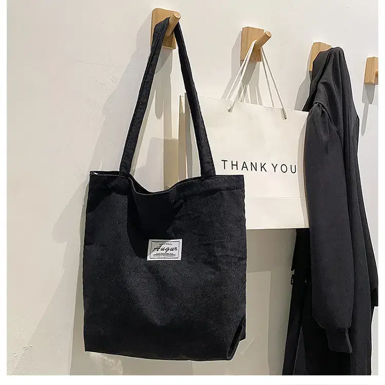 Black Velvet Shoulder Bag for Women Daily Use — feature 15