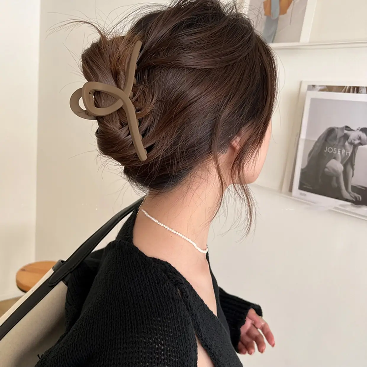 Black Claw Hair Claw Hairpin Back Head Hair Accessories — feature 10