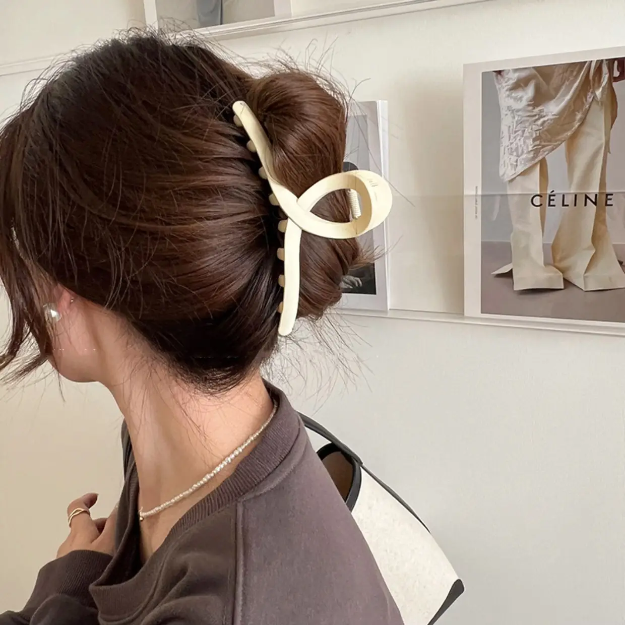 Black Claw Hair Claw Hairpin Back Head Hair Accessories — feature 13