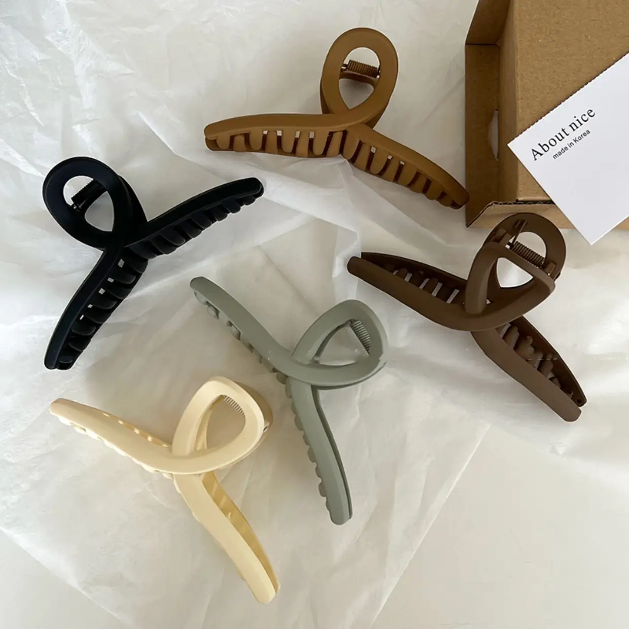 Black Claw Hair Claw Hairpin Back Head Hair Accessories — feature 2