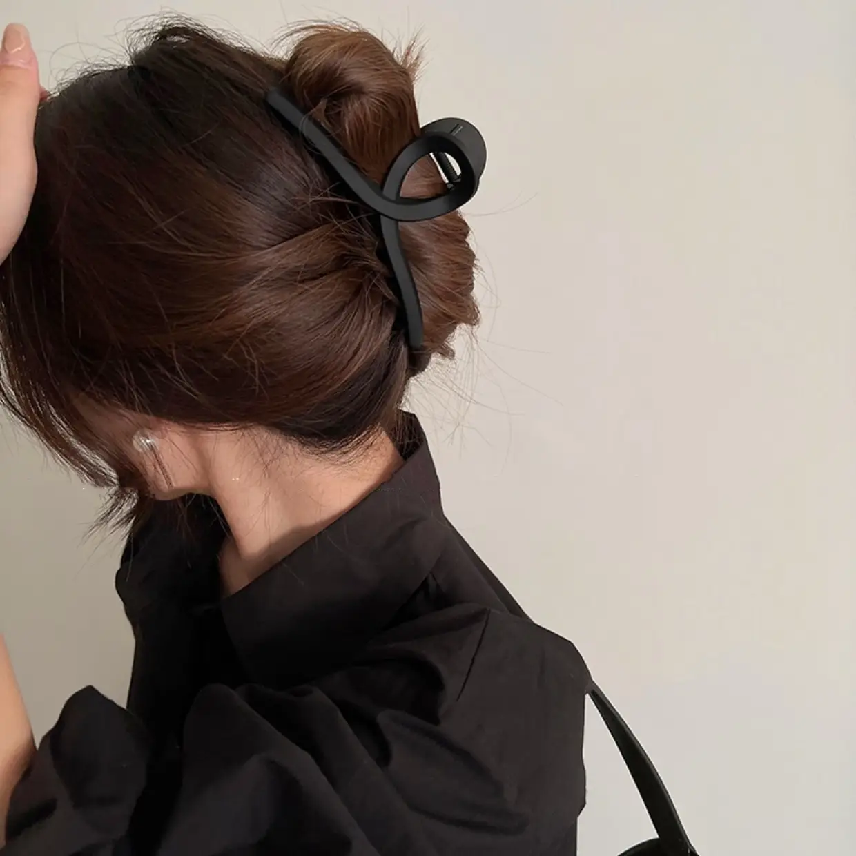 Black Claw Hair Claw Hairpin Back Head Hair Accessories — feature 4