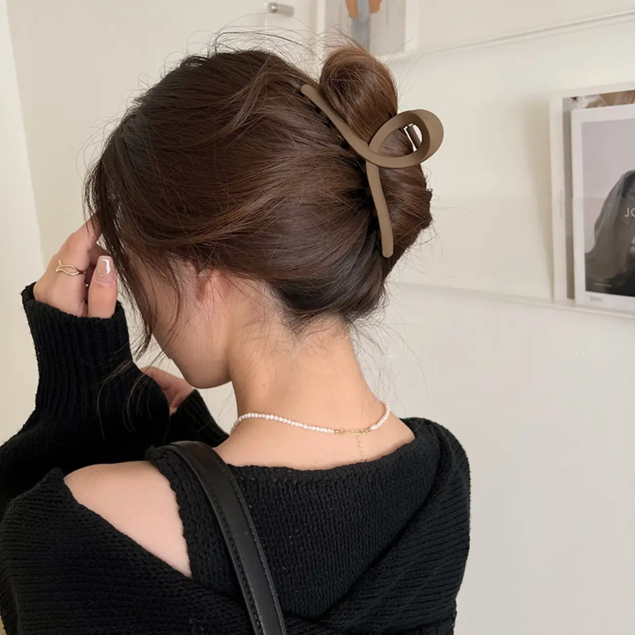 Black Claw Hair Claw Hairpin Back Head Hair Accessories — feature 6