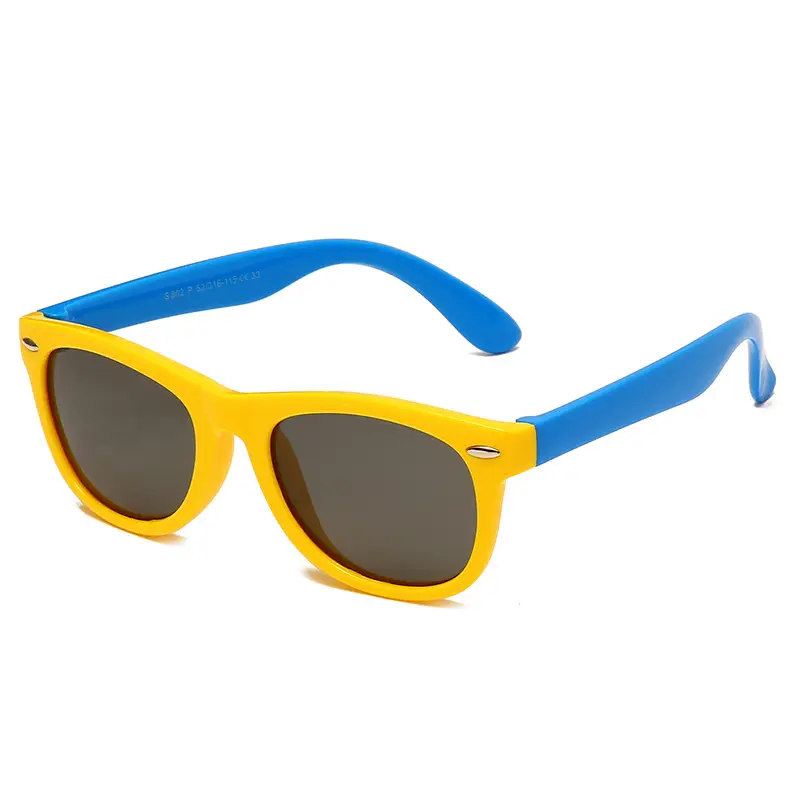 New Silicone Anti-UV Sunglasses for Kids Cross-Border Fashion