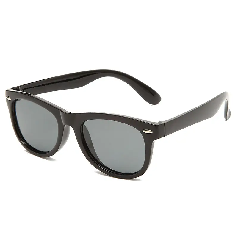 New Silicone Anti-UV Sunglasses for Kids Cross-Border Fashion
